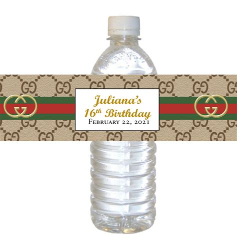 gucci water bottle labels|Gucci tumbler wrap.